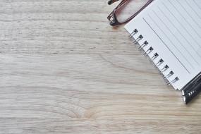 Notebook Pen and Eyewear