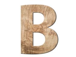 letters wood b