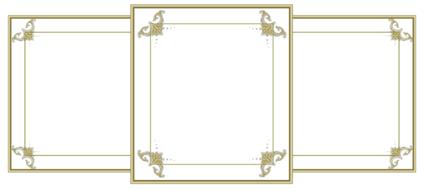 abstract frame drawing