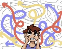 unordered chaos drawing