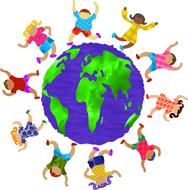 people and planet drawing