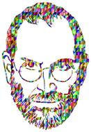 steve jobs apple computers drawing