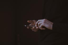 Cell Phone in hands