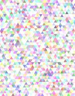 mosaic of triangles as background