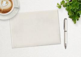 note pad pen