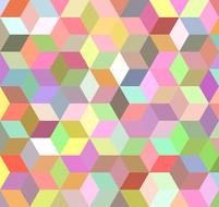 colorful mosaic background pattern