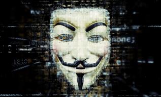 Anonymous Hacktivist Freedom drawing