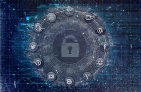 social media network security drawing