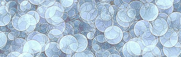 background with transparent bubbles