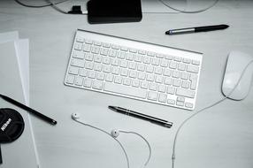 Keyboard and Mouse and Pens
