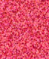 red background, triangle tile mosaic