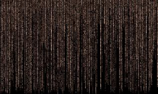 Code of matrix clipart
