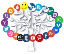 Online Internet Icons clipart