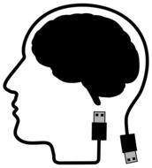 head human usb drawing