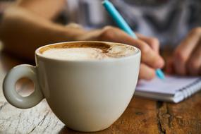 cappuccino with cinnamon