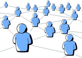 communication connection global drawing