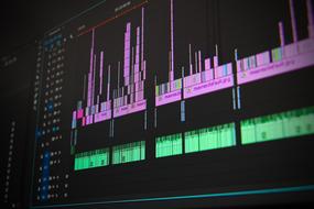 Editing Video Computer as a drawing