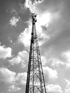 Microwave Tower black and white
