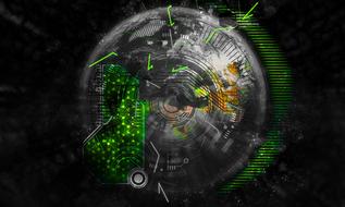 global digital technology drawing
