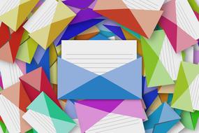 colorful envelopes