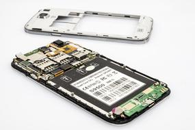 inside of a smartphone