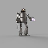 robot future modern drawing