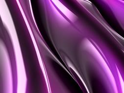 computer generated image of purple waves