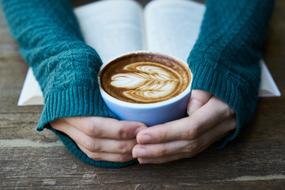 Coffee and hands