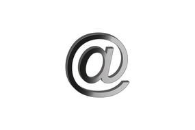 email characters communication sign