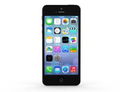 black Smartphone, 3D render