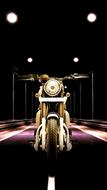 wallpaper, vintage Motorbike