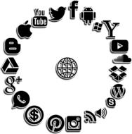 social media structure icon