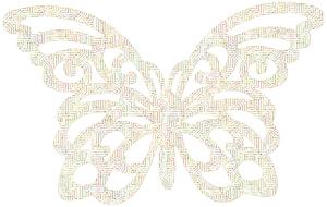 butterflyl insect electronic drawing