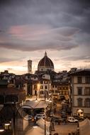 Florence Evening City sky