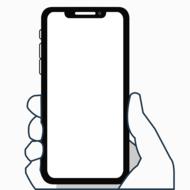 iphone x hand drawing