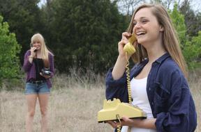 Talk Telephone Communication girls