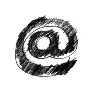 at email sign drawing
