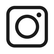 black and white instagram symbol