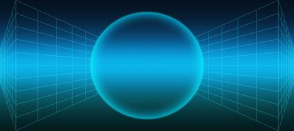 background district lines course blue drawing