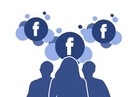 facebook friends, communication, drawing