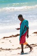 Beach Leisure Sand man