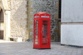 Road City and red phone booth