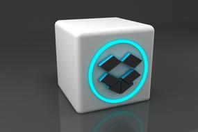 3D Technology box drawing