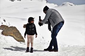 Child Photography Winter snow