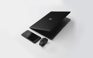 black Apple devices