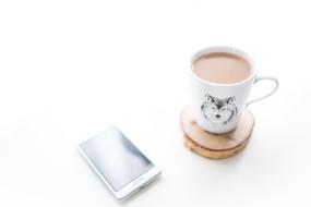 Coffee Mug White wolf