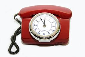Phone Old Red clock