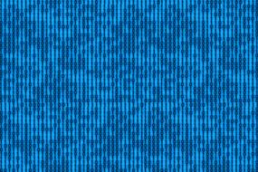 image of blue binary code