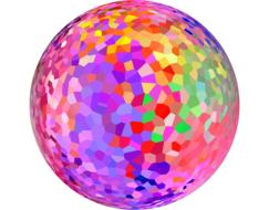 graphic deco festival ball drawing