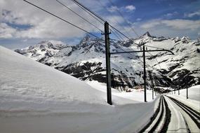 Zermatt Alps Snow